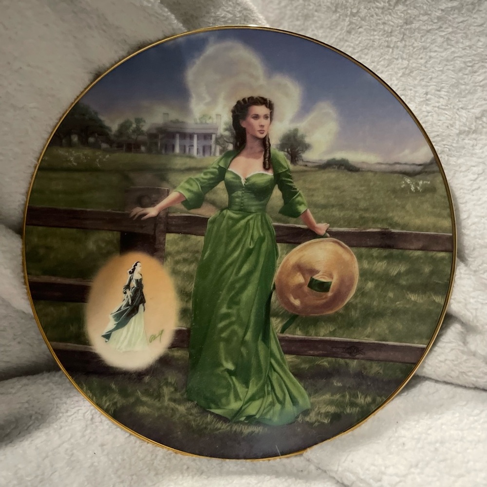 The Bradford Exchange GWTW Muslim dress. Reflections of Scarlett